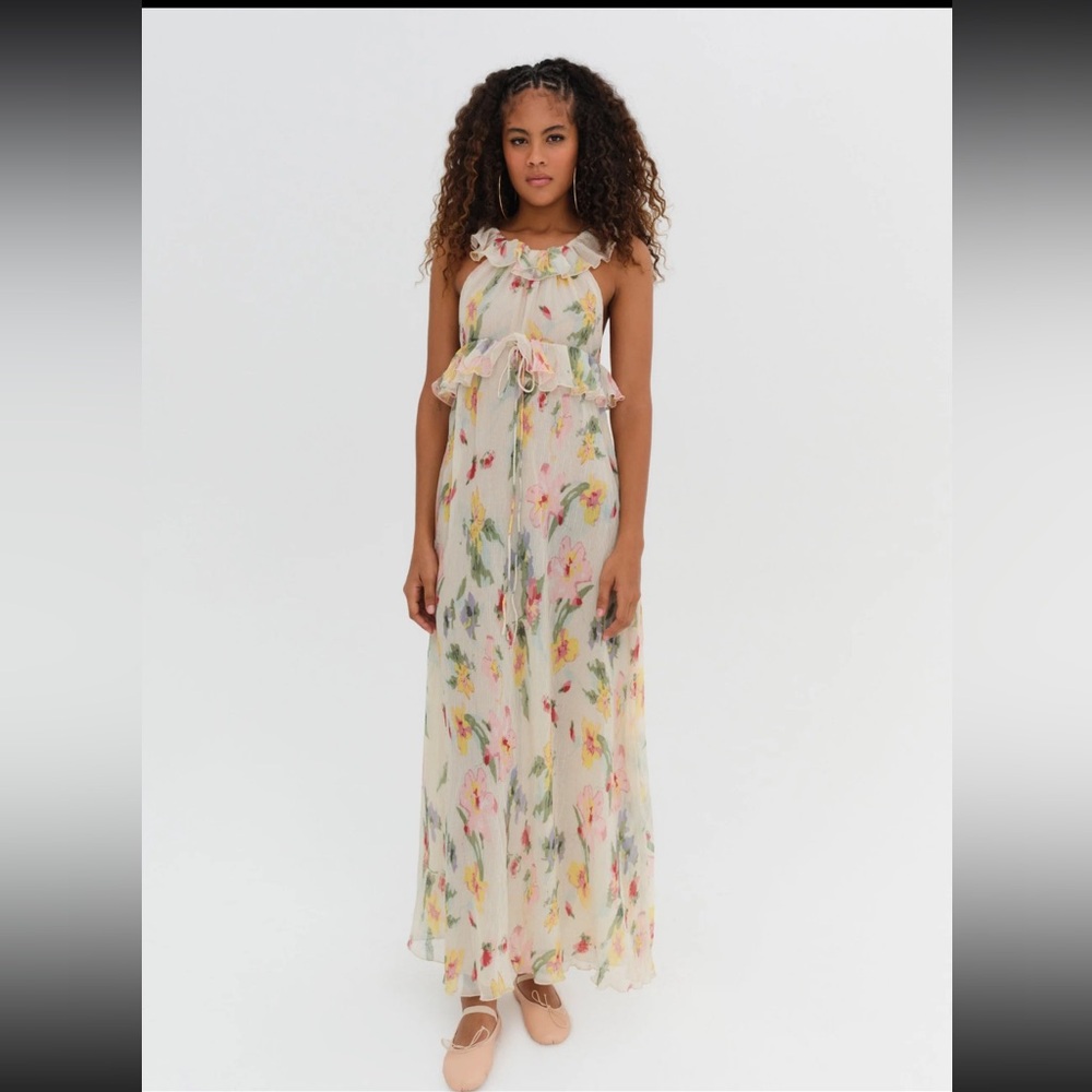 For love & lemons Abby maxi dress NWT